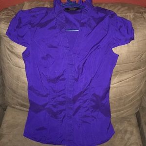Purple Express blouse size XS